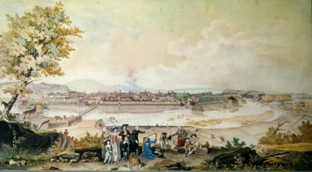 Visit of Louis Philippe Joseph (1747-93) Duke of Orleans to Besancon in 1780